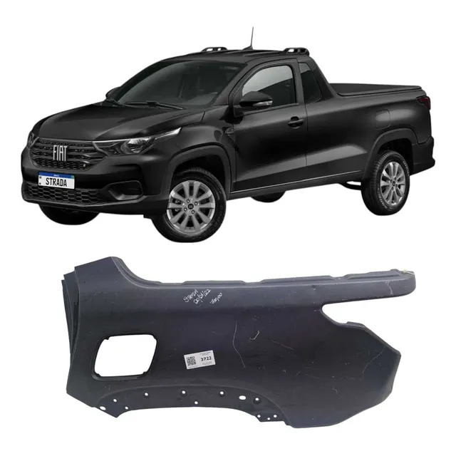 *folha Lateral Traseira Esquerda Fiat Strada 2021/2024