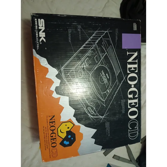 Neo Geo Cd ,con Caja ,manuales Y Juegos