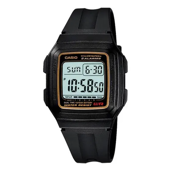 Reloj Casio Digital Unisex F-201wa-9av