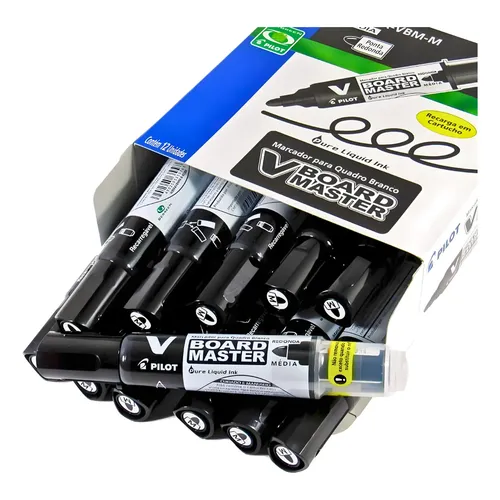 Pincel Marcador Para Quadro Branco Wbma-vbm-m Board Master Cor