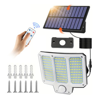 Lámpara Solar Exterior Jardin Pared Sensor Luz 210 Led Lámpara Solar Exterior Jardin Pared Sensor Luz 210 Led