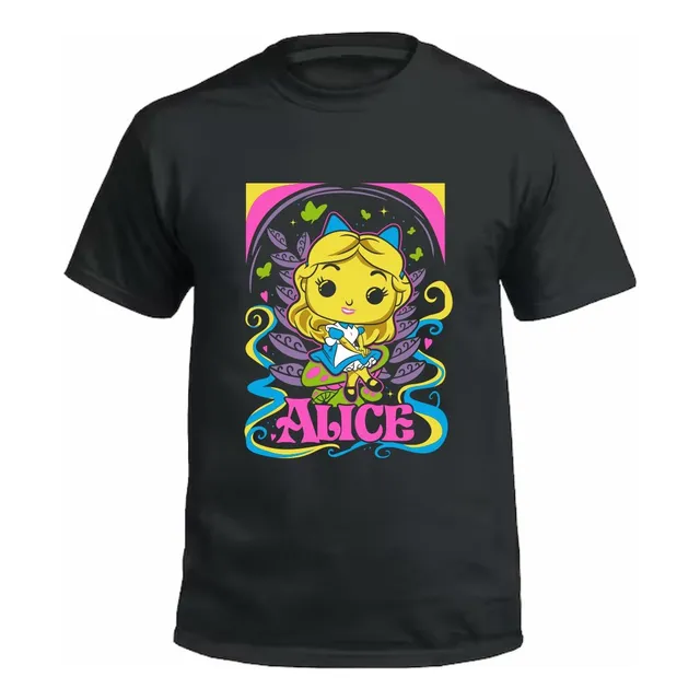 Remera Funkos - Algodon 100% - Alice In Wonderland