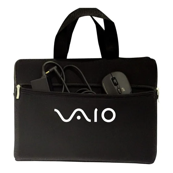 Case Capa Pasta Maleta Em Neoprene Notebook Alça Bolso 15.6 