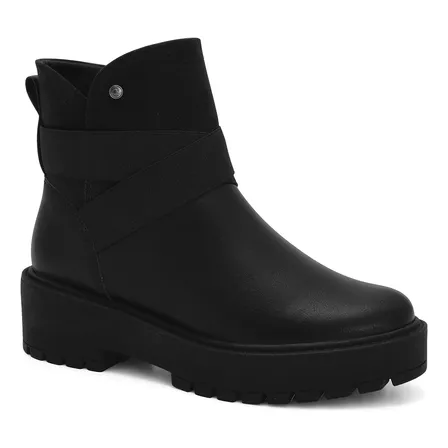 Bota Feminina Comfortflex Cano Curto Tratorada 2497303