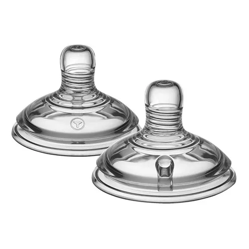 Pack 2 Tetinas Tommee Tippee Flujo Rapido 6m+ Corte Y