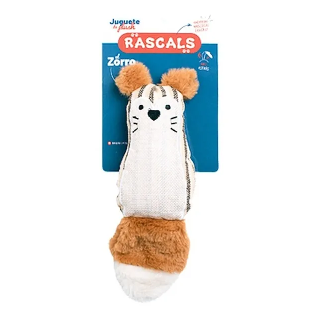Rascals Juguete Zorro De Plush Con Chifle Mascota Perro Pets