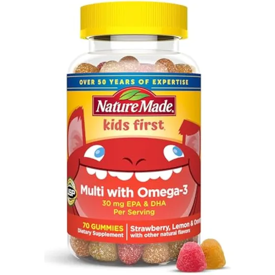 Nature Made Kids Es El Primer Multivitamínico Con Omega-3