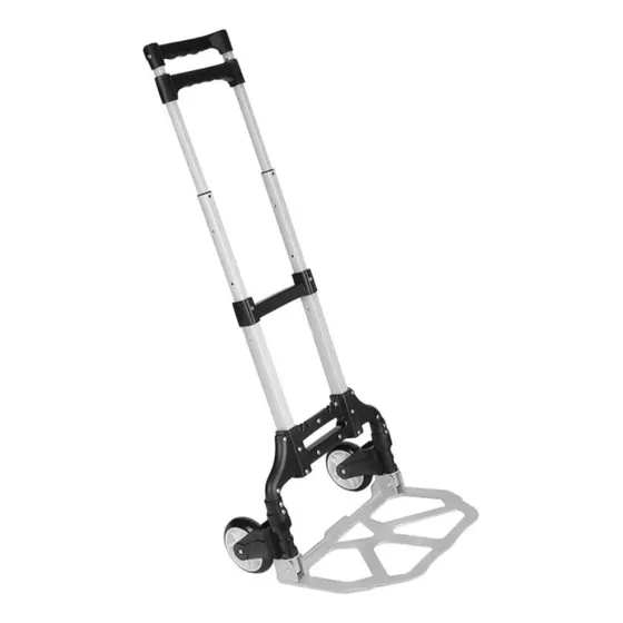 Carro Carga Plegable Tipo Yegua Aluminio 80 Kg Alta Calidad Color Azul