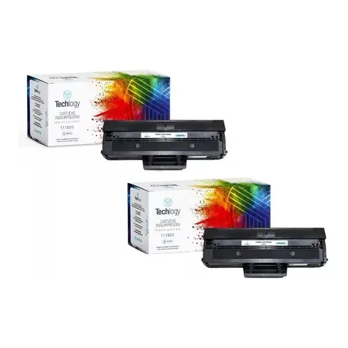 Toner Techlogy 111s 2 Pack Para Samsung M2020 M2022 M2070