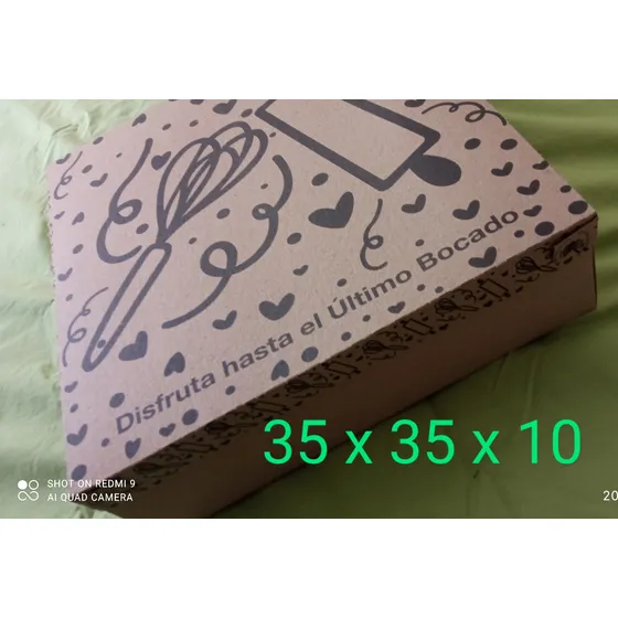 Cajas 35 X 35 X 10