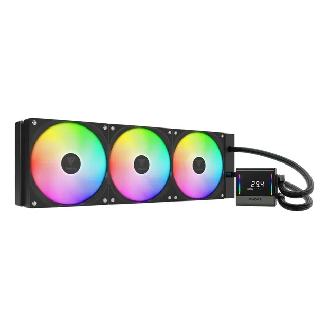 Cooler gamer para computadora Gamdias CHIONE E4-420 - unidad por 1 unidades - ARGB