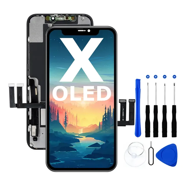 Pantalla Repuesto Oled Compatible iPhone X + Herramientas