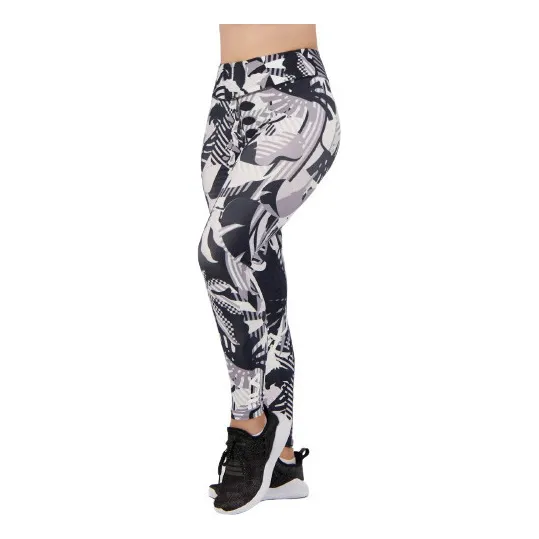 Calza Fila Dama Larga Deportiva Slim Fit Estampado 