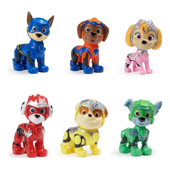 Figuras De Acción Paw Patrol, Pack Regalo Con 6 Personajes