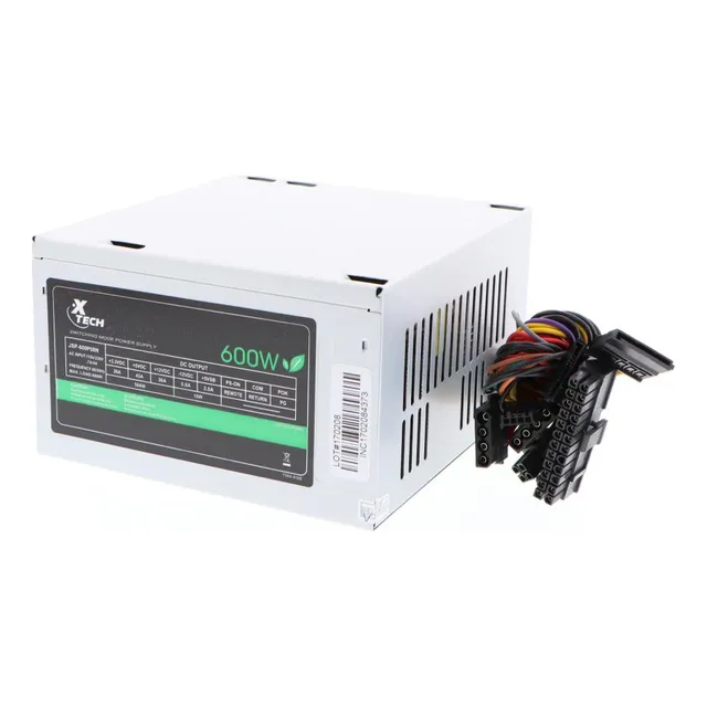 Fuente De Poder Xtech Atx 600 Watt 110/220v W/2sata