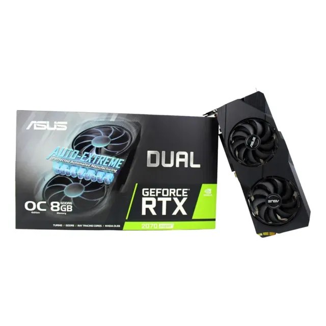Tarjeta Gráfica Rtx 2070 Super Asus Dual 8 Gb