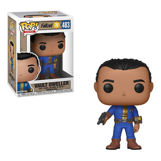 Funko Pop Games: Fallout 76 - Vault Dweller (masculino) Funko Pop Games: Fallout 76 - Vault Dweller (masculino)