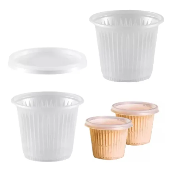 Pote Para Molho C/ Tampa Delivery 50ml 1.600 Un Descartável