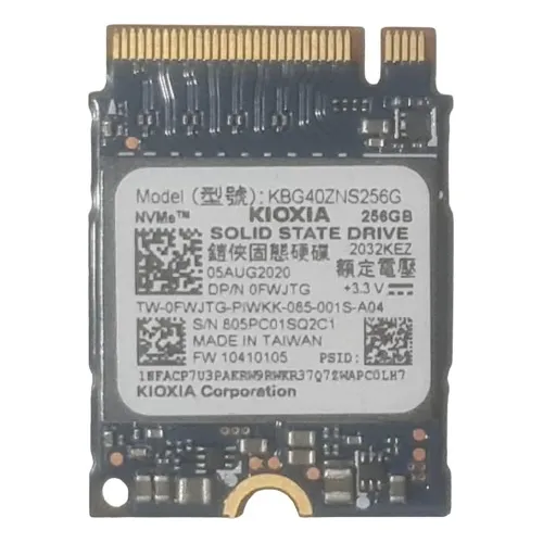 Disco De Estado Solido Ssd 256gb Nvme 