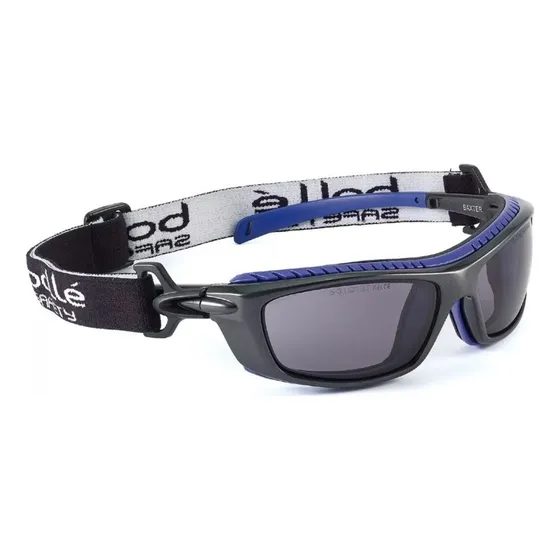 Gafas De Seguridad Bollé Safety Baxter Smoke 40277 Con Cristal Negro