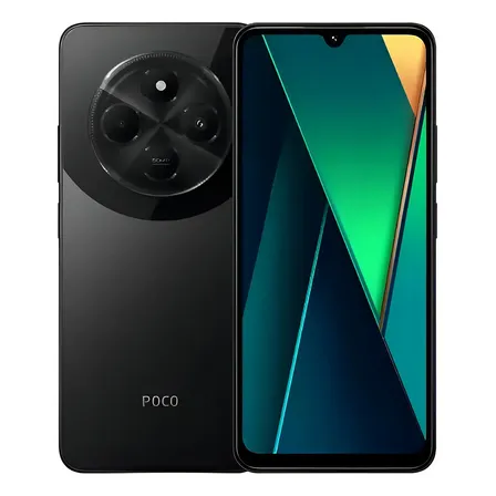 Xiaomi Poco C75 128/6gb Ram Global + Capa E Pelicula Cor Preto