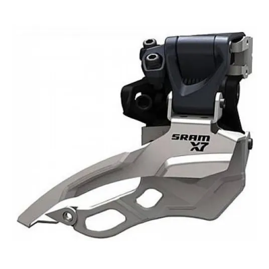 Cambio Dianteiro Sram X7 3x10 35mm Abraçadeira Alta Duall  
