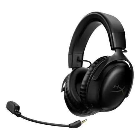 Audifonos Hyperx Cloud Ill Wireless Black Color Negro Luz Verde