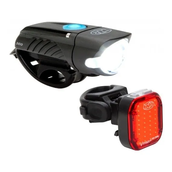 Combo Luz Delantera Y Trasera Swift 300 / Vmax+ 150 Nite Rid