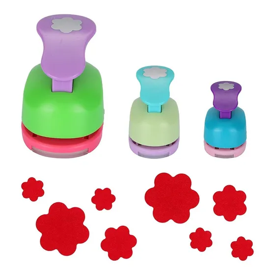 Flor Perforadora De Artesanía Perforadora De Espuma Eva, 3 P