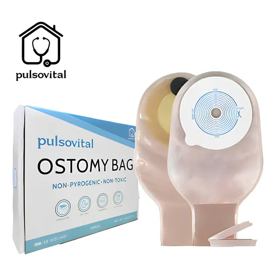30* Bolsa Drenaje Ostomia 15-76mm Recortable Bolsa De Colostomia