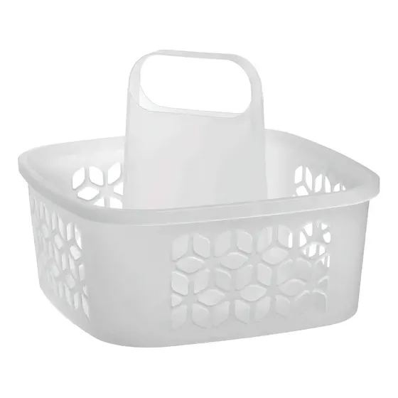 Cesta con organizador con asa | Productos de limpieza | Uz Transp