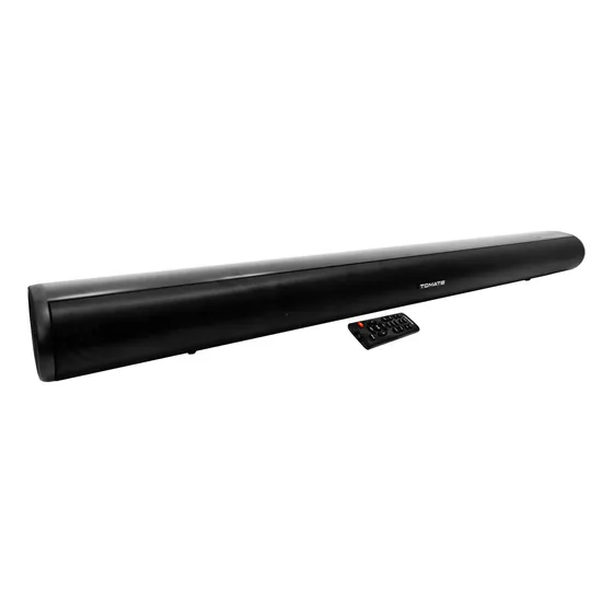 Caixa de som soundbar 2.0 Tomate bluetooth 110w Mts-2033 cor preto 127/220V