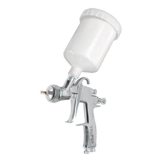 Pistola P/pintar Gravedad Lvlp Boquilla 1.7mm Truper 101091