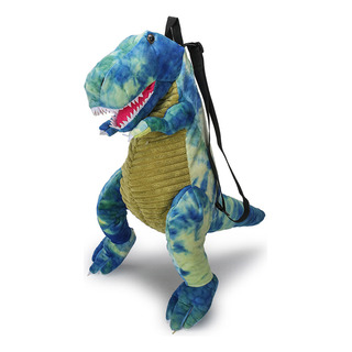 Mochila Azul Para Empalmar Dibujos Animados De Tyrannosaurus Mochila Azul Para Empalmar Dibujos Animados De Tyrannosaurus