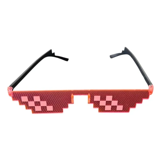 Lente Festejada Minecraft Rosado Cotillón Cumpleaños