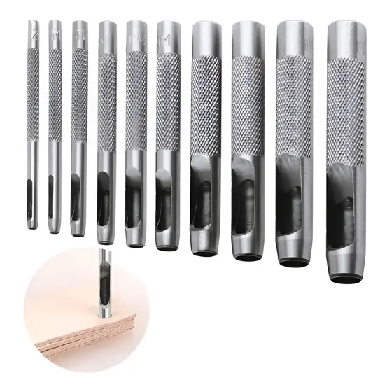 Sacabocado 1 A 10mm Ot1010 (10 Piezas) Ecom