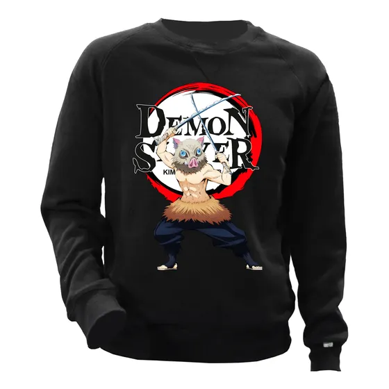 Buzo  Adulto Demon Slayer Tanjiro Nezuko Kamado Inosuke