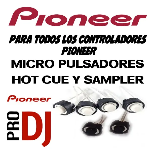 Pioneer Micro Pulsadores Hot Cue Y Sampler  Controladores X4