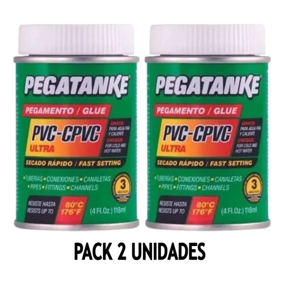 Pega Para Tubo Pvc Pegatanke Original
