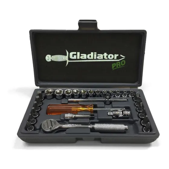 Juego De Tubo, Llave Crique Métrico 29 Pzs Gladiator- Ynter 