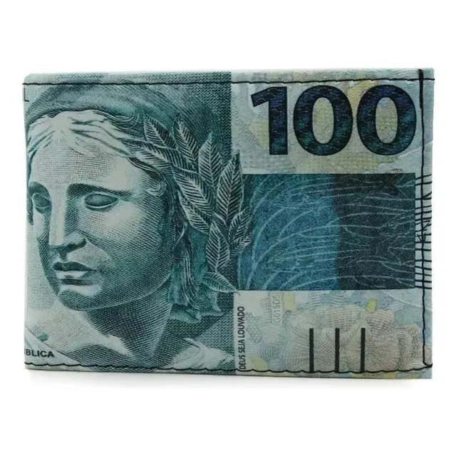 Carteira Dinheiro Porta Cartão Documento Várias Estampas