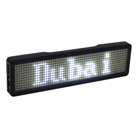 Placa Led Programable Bluetooth Blanco