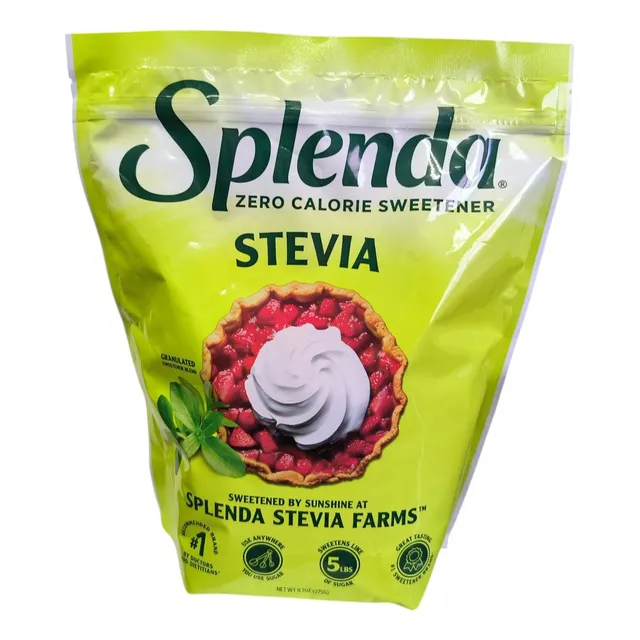 Splenda Stevia Zero Calorías 275 Gr. Sin Gluten. Endulzante