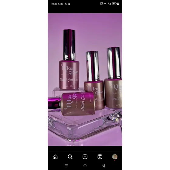 Coleccion Semipermanente Cat Eye Max Glow Velvet