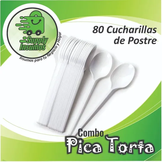 Cucharillas Para Postre (torta, Quesillo, Gelatina, Yogourt)