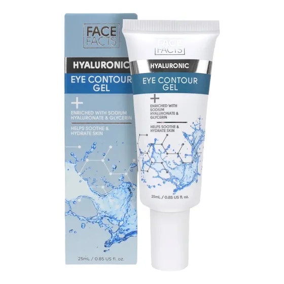 Gel Para Contorno De Ojos Face Facts Hyaluronic 25 Ml