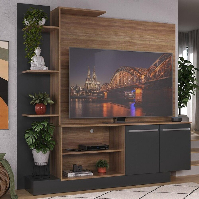 Estante Home Theater Para Tv Até 50 Pol. Denver Multimóveis Estante Home Theater Para Tv Até 50 Pol. Denver Multimóveis
