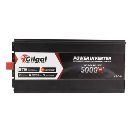 Inversor 5000w 24v 110v Gilgal Para Freezer