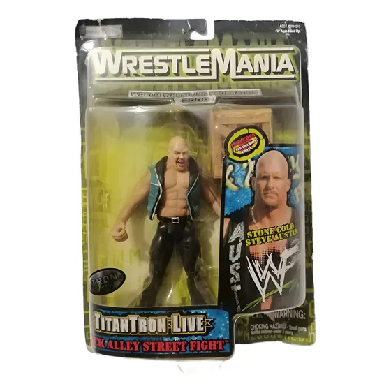 Jakks Pacific Wwf Stone Cold Steve Austin Wrestlemania Titan