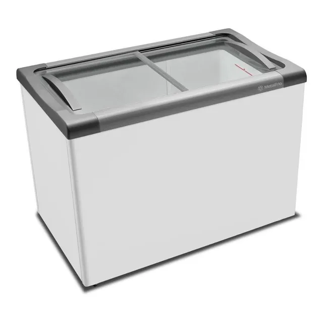 Freezer Horizontal Metalfrio Nf30 Tampa Removível 284lts 127V